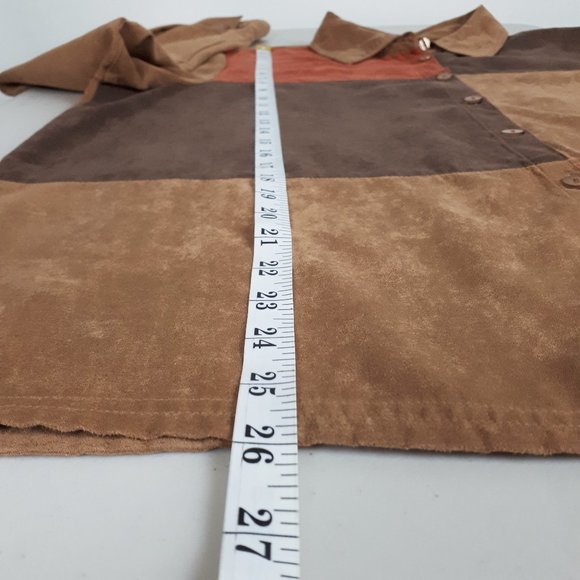 Lindor Tan Colour Block Spring Jacket - Picture 8 of 14